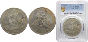 United States Federal republic 1 Dollar 1874 ... 
