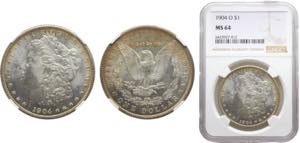 United States Federal republic 1 Dollar 1904 ... 