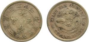 China Kiangnan Province 10 Cents 1902 Silver ... 