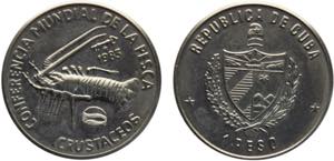 Cuba Second Republic 1 Peso 1983 Havana ... 