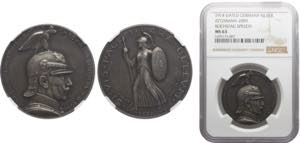 Germany Second Empire Wilhelm II Medal 1914 ... 