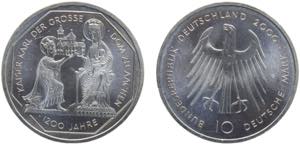 Germany Federal Republic 10 Deutsche Mark ... 