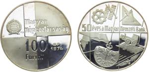Hungary Peoples Republic 100 Forint 1974 BP ... 