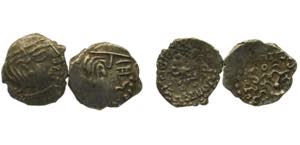 India Gupta Empire AR Drachm ca. AD 240-550 ... 