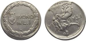 Italy Kingdom Vittorio Emanuele III 1 Lira ... 