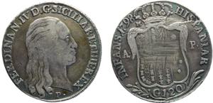 Italy States Kingdom of Naples Ferdinando IV ... 