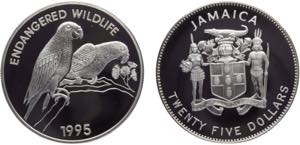 Jamaica Commonwealth Elizabeth II 25 Dollars ... 