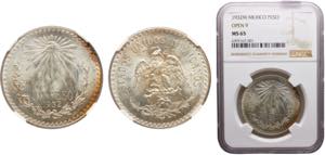 Mexico United Mexican States 1 Peso 1932 M ... 