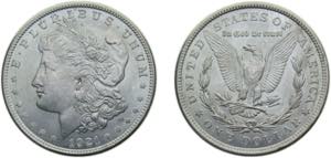 United States Federal republic 1921 1 Dollar ... 