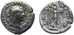 Rome  Roman Empire ND (101-102) Denarius - ... 