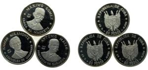 Cuba Second Republic 1977 20 Pesos (Máximo ... 