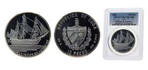 Cuba Second Republic 2008 10 Pesos (Principe ... 