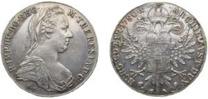 Austria  Austrian Empire 1780 1 Thaler - ... 
