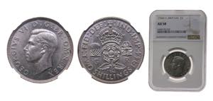 Great Britain 2 Shillings - George VI (with ... 