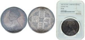 Great Britain  1847 Sp#3883; UNDECIMO on ... 