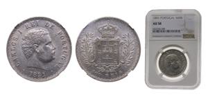 Portugal Kingdom 1891 500 Réis - Carlos I ... 