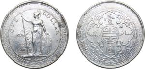 United Kingdom 1902B 1 Dollar (British Trade ... 