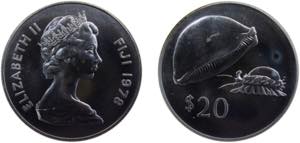 Fiji Republic 1978 20 Dollars - Elizabeth II ... 