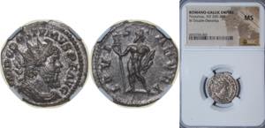Rome Gallic Empire ND (268) BL Antoninianus ... 