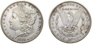 United States Federal republic 1884 1 Dollar ... 