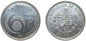 Cuba Second Republic 1979 20 Pesos ... 