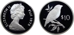 Fiji Dominion 1978 10 Dollars - Elizabeth II ... 