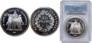 France Fifth Republic 1979 50 Francs Hercule ... 