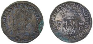 France Kingdom 1562 B ½ Teston - Charles IX ... 