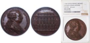 France Kingdom 1768 Medal - Louis XVIII ... 