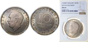 Hungary Republic 1948 BP. 10 Forint ... 