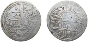 Ottoman Empire AH 1143 (1731) Kurus - Mahmud ... 