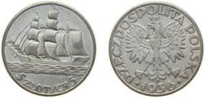 Poland First Republic 1936 5 Złotych (15th ... 
