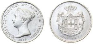 Portugal Kingdom 1846 500 Réis - Maria II ... 