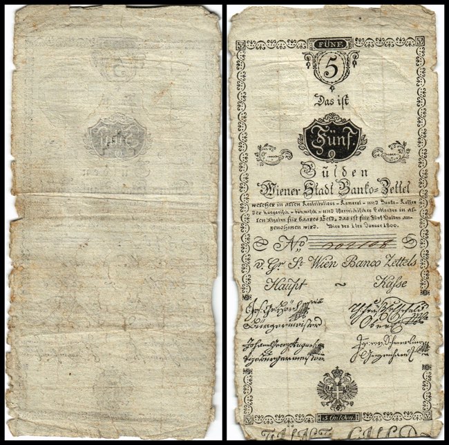 5 Gulden, 01.01.1800 Österreich, ... 