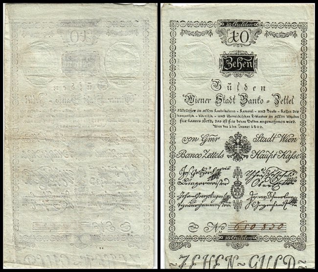 10 Gulden, 01.01.1800 Österreich, ... 