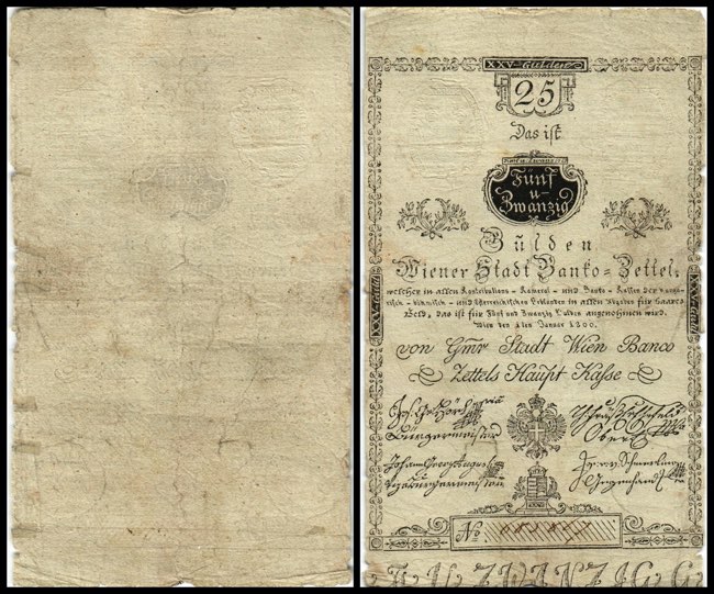 25 Gulden, 01.01.1800 Österreich, ... 