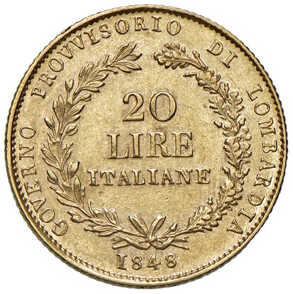 Ferdinand I. 1835 - 1848 20 Lire, ... 
