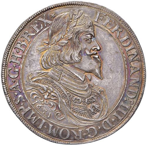 Ferdinand III. 1637 - 1657 Taler, ... 