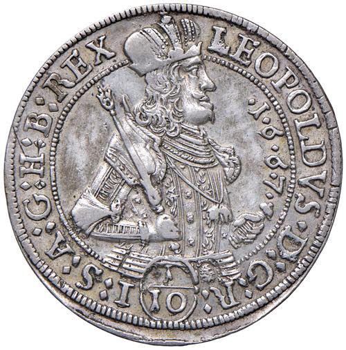 Leopold I. 1657 - 1705 1/10 Taler, ... 