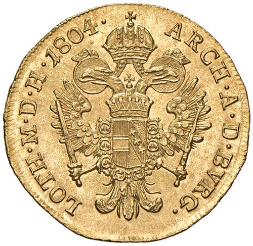 Franz II. 1792 - 1806 Dukat, 1804, ... 