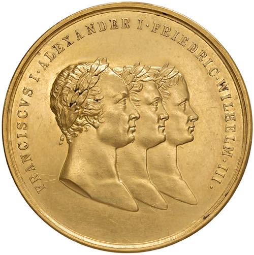 Franz I. 1806 - 1835 Au-Medaille ... 