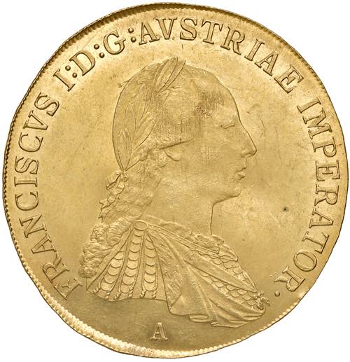 Franz I. 1804 - 1835 4 Dukaten, ... 