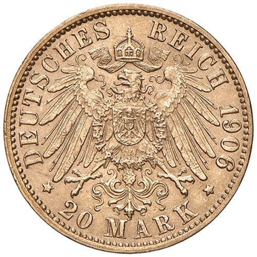 20 Mark, 1906 Deutschland, Bremen ... 