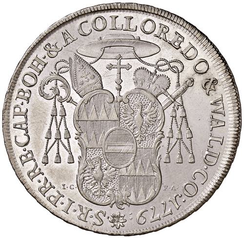 Anton Theodor von Colloredo 1777 - ... 