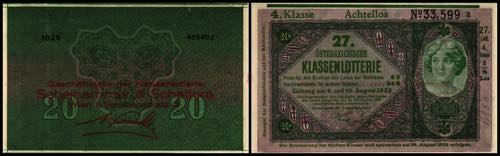 20, ND (1921)  Österreich. ... 