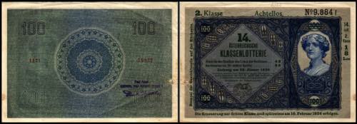 100, ND (1921)  Österreich. ... 