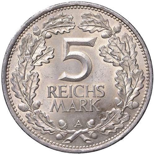 5 Mark, 1925 A  Deutschland, ... 