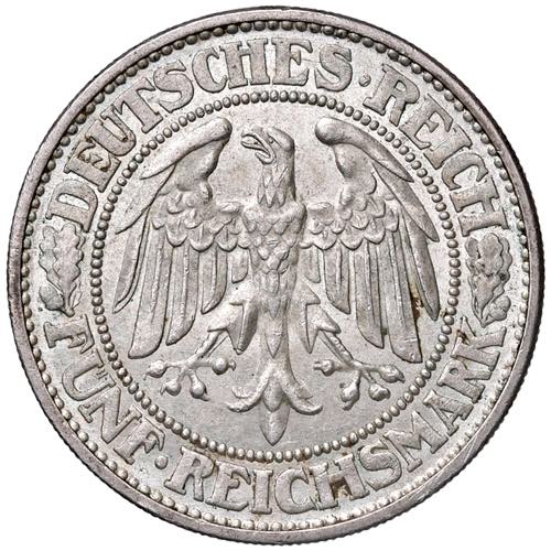 5 Mark, 1932 G  Deutschland, ... 