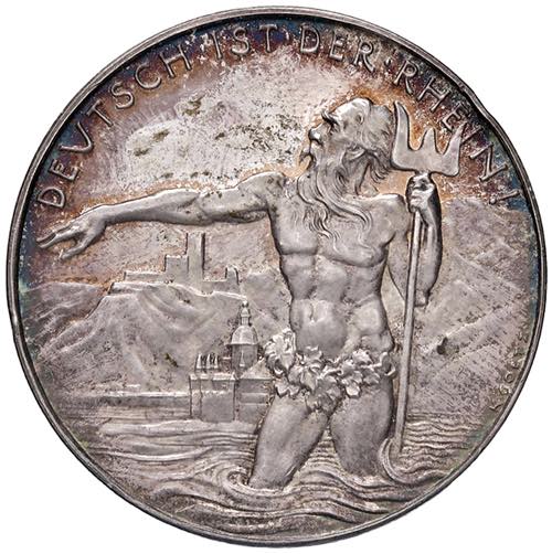 Ag-Medaille, 1930  Deutschland, ... 