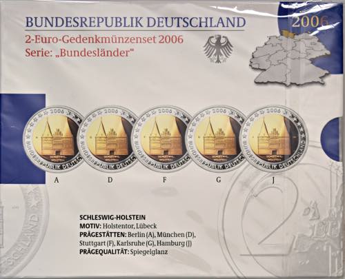 2 Euro, 2006  Deutschland, ... 